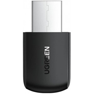 Ugreen dual-band adapter external USB network card - WiFi 11ac AC650 black (CM448) (universal)