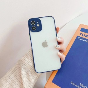 Hurtel Milky Case Silicone Flexible Translucent Case for Xiaomi Redmi 9T Navy Blue (universal)