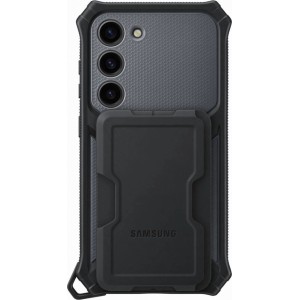 Samsung Rugged Gadget Case for Samsung Galaxy S23 Rugged Cover Ring Holder Stand gray (EF-RS911CBEGWW) (universal)