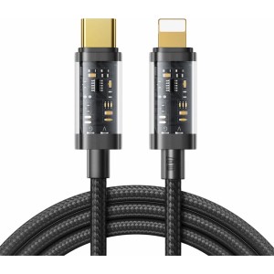 Joyroom cable USB Type C - Lightning PD 20W 1.2m black (S-CL020A12-black) (universal)