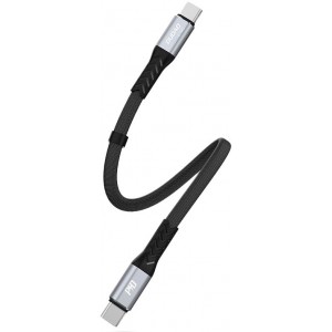 Dudao L10C cable USB Type C - USB Type C PD100W 0.23m black (L10C) (universal)