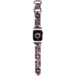 Hello Kitty Silicone Tags Graffiti Strap for Apple Watch 38/40/41mm - Pink (universal)