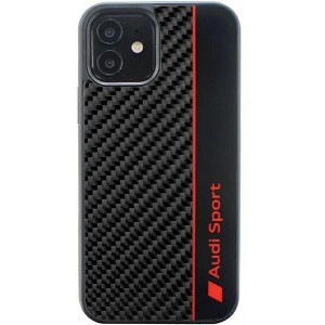 Audi Carbon Fiber Stripe iPhone 11 / Xr 6.1" black/black hardcase AUS-TPUPCIP11-R8/D1-BK (universal)