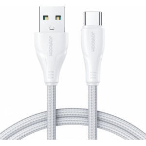 Joyroom USB cable - USB C 3A Surpass Series for fast charging and data transfer 2 m white (S-UC027A11) (universal)