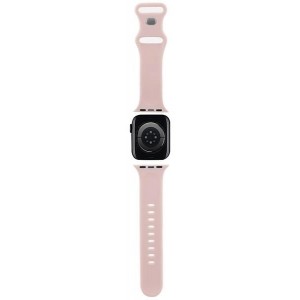 Hello Kitty Silicone Tags Graffiti Strap for Apple Watch 38/40/41mm - Pink (universal)