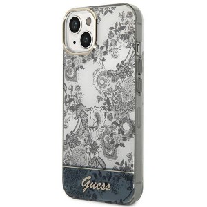 Guess GUHCP14MHGPLHG iPhone 14 Plus 6.7 "gray / gray hardcase Porcelain Collection (universal)