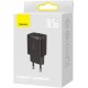 Baseus Compact charger 2x USB 10.5W black (CCXJ010201) (universal)