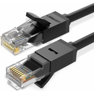 Ugreen LAN Ethernet U/UTP Cat. 6 1000Mbps 15m Black (NW102) (universal)