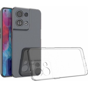 Hurtel Ultra Clear 0.5mm case for Oppo Reno 8 thin cover transparent (universal)