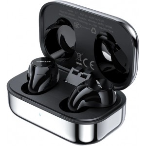 Acefast gaming in-ear wireless headphones TWS Bluetooth 5.2, cVc 8.0, aptX, SBC, AAC, 65ms delay waterproof IPX4 silver (T7 silver) (universal)
