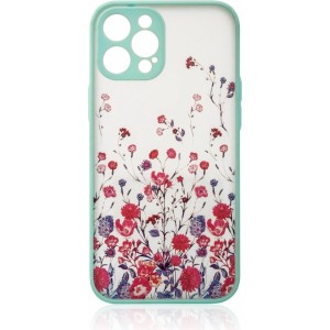 Hurtel Design Case for iPhone 13 Pro flower blue (universal)