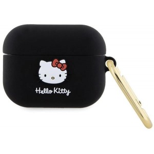 Hello Kitty Silicone 3D Kitty Head case for AirPods Pro - black (universal)