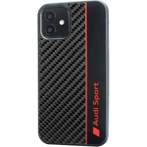 Audi Carbon Fiber Stripe iPhone 11 / Xr 6.1" black/black hardcase AUS-TPUPCIP11-R8/D1-BK (universal)