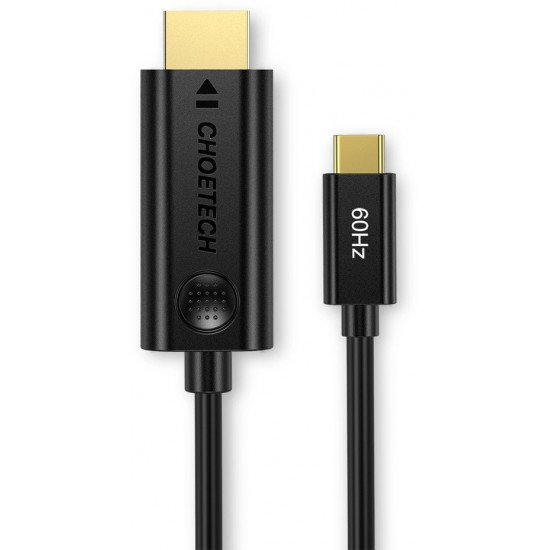 Choetech unidirectional adapter cable USB Type C adapter (male) to HDMI 2.0 (male) 4K 60Hz 1.8m black (CH0019) (universal)