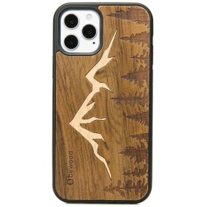 Bewood Wooden case for iPhone 12/12 Pro Bewood Imbuia Mountains (universal)