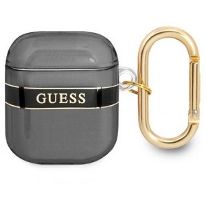 Guess GUA2HHTSK AirPods cover black/black Strap Collection (universal)