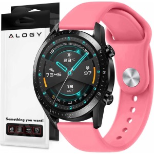 Alogy Universal strap Sport Alogy Strap for smartwatch 20mm Pink Sand