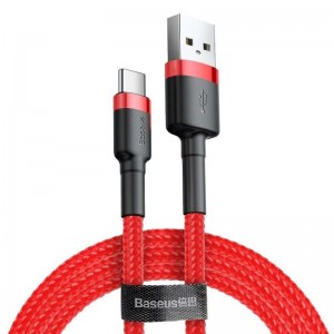 Baseus USB to USB-C cable Baseus Cafule 3A 1m (red)