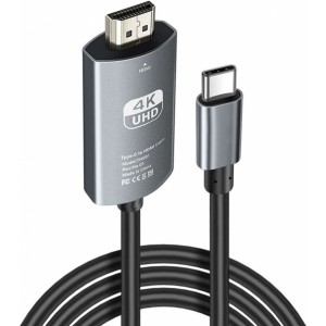 Alogy Cable 2m adapter cable Alogy USB-C Type C 3.1 to HDMI 4K/60Hz MHL 2m