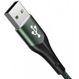 Mcdodo Magnificence CA-7961 LED USB to USB-C cable, 1m (green)