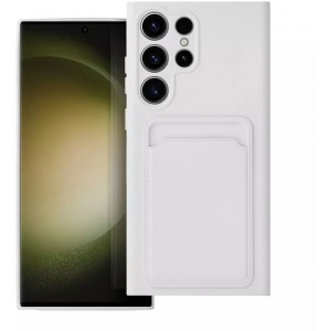 4Kom.pl CARD CASE for SAMSUNG S23 Ultra white