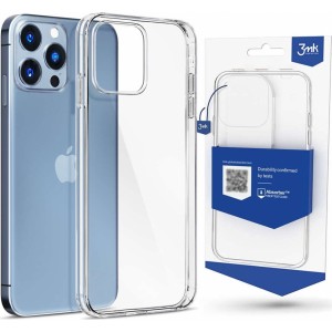 3MK Clear Case Aizmugurējais Apvalks Caurspīdīgs Priekš Apple iPhone 14 Pro
