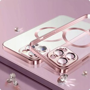4Kom.pl Etui ochronne Ring MagShine Case do MagSafe do iPhone 12 Rose Gold