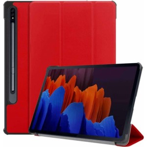 Alogy Book Cover for Samsung Galaxy Tab S7 Plus/ S8 Plus 12.4 T970/ T976B/ X800/ X806 Red