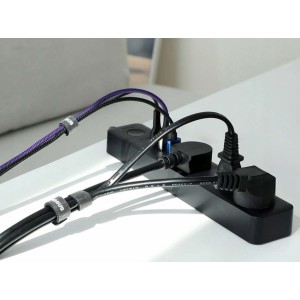 Baseus органайзер для ленты на липучке кабельная стяжка Circle Velcro Strap 3m Black