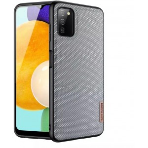 Dux Ducis Fino case cover covered with nylon material Samsung Galaxy A03s gray