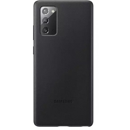 Samsung EF-VN980LB case for Samsung Galaxy Note 20 N980 black/black Leather Cover