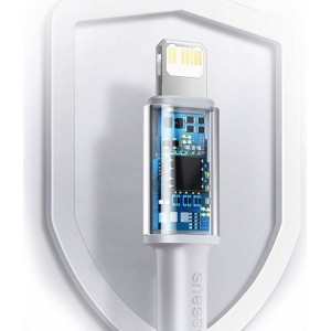 Baseus Kabel przewód Baseus USB-C Type C na Lightning PD 20W 1m White