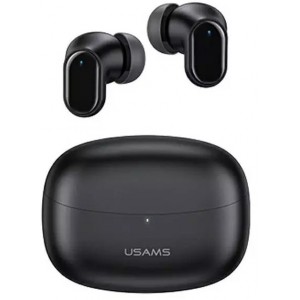 Usams Bluetooth 5.1 headphones USAMS TWS BH series wireless black/black BHUBH01