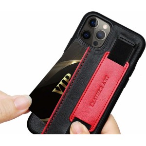Alogy Leather Case for Apple iPhone 12/ 12 Pro 6.1 Black