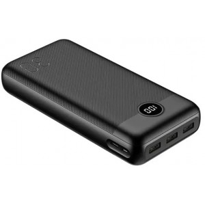 4Kom.pl Powerbank External battery VEGER L30 - 30 000mAh LCD Quick Charge PD 20W black (W3008PD)