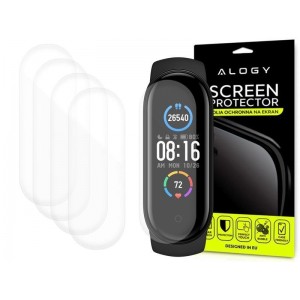 Alogy 5x Folia hydrożelowa Alogy Hydrogel do Xiaomi Mi Band 5