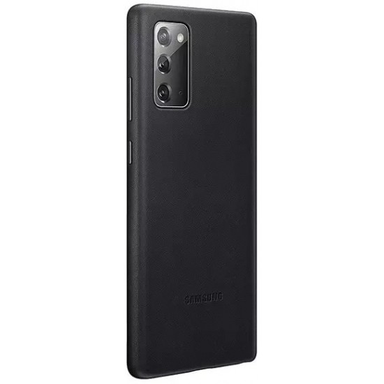 Samsung EF-VN980LB case for Samsung Galaxy Note 20 N980 black/black Leather Cover