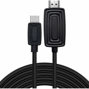 Alogy Cable Adapter HDMI 2.1 to USB-C Type-C HDTV 2K 2m Black