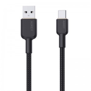 Aukey Cable Aukey CB-NAC2 USB-A to USB-C 1.8m (black)