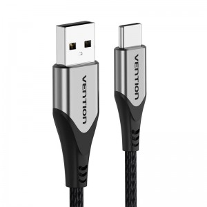 Vention USB 2.0 A to USB-C 3A cable 0.5m Vention CODHD gray
