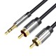 Vention 3.5mm Male to 2x RCA Male Audio Cable 2m Vention BCFBH Black