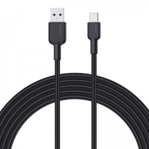 Aukey Cable Aukey CB-NAC2 USB-A to USB-C 1.8m (black)