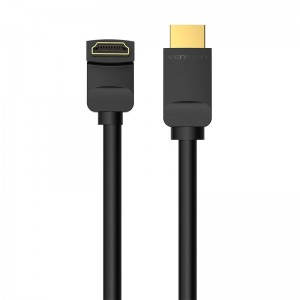 Vention Cable HDMI Vention AAQBH 2m Angle 270° (black)