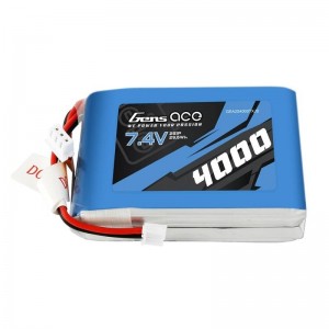 Gens Ace 4000mAh 7.4V 1C LiPo battery