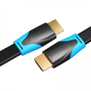 Vention Flat HDMI Cable 1.5m Vention VAA-B02-L150 (Black)