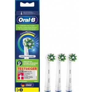Braun Oral-B Toothbrush heads CrossAction CleanMaximizer  3pcs