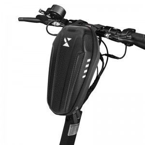 Wozy B3BK Твердого  корпуса Водостойкая сумка на руль электо скутера и велосипеда 2L Черный