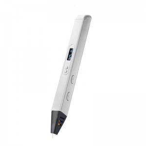 Riff RP800A Pro Tieva 3D druka pildspalva ar LCD ar 1.75mm ABS/PLA materiāla diegu AC Strāvas pieslēgums White