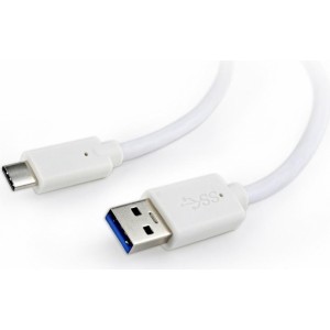 Gembird USB 3.0 cable to type-C (AM/CM)  1m  white