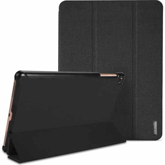 Dux Ducis Domo sērijas maks priekš Tablet Apple iPad 10.2 2021/ 2020/ 2019 Black